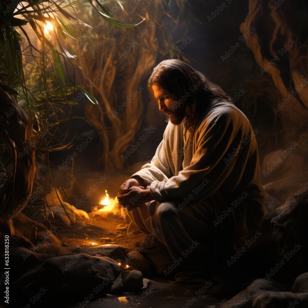 JESUS IN THE GARDEN OF GETHSEMANE visual data 7