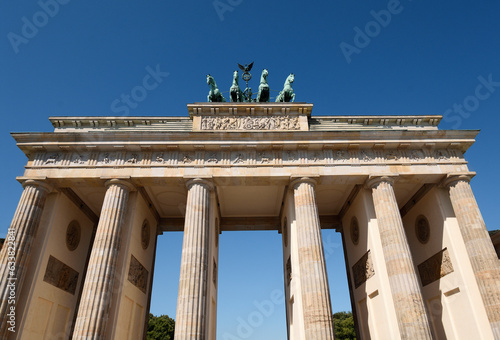 Obraz na płótnie Berlin, Brama Brandenburska w salonie