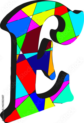 Vector letters. Each color can be changed at your discretion...