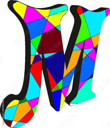 Vector letters. Each color can be changed at your discretion...