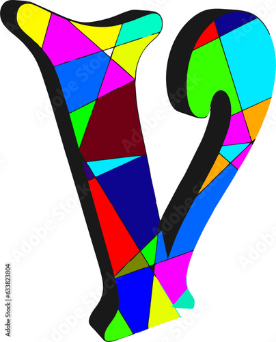Vector letters. Each color can be changed at your discretion...