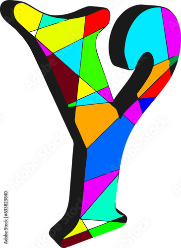 Vector letters. Each color can be changed at your discretion...
