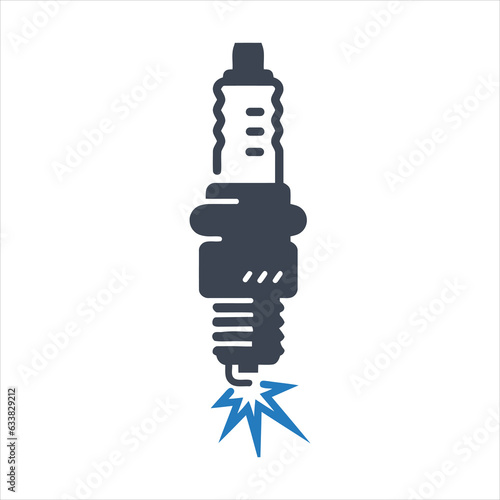 Spark plug icon