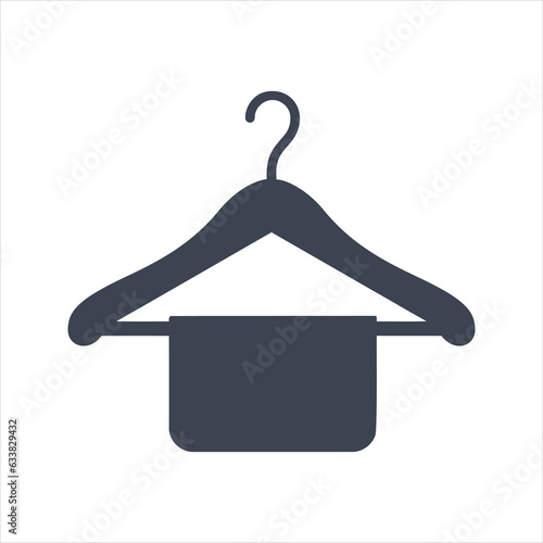 Clothes hanger icon