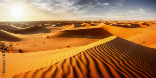 Desert and dunes - Generative AI