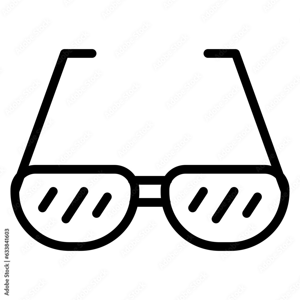 Sunglasses Line Icon Sunglasses Line Icon