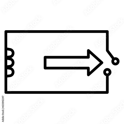 Relay Line Icon