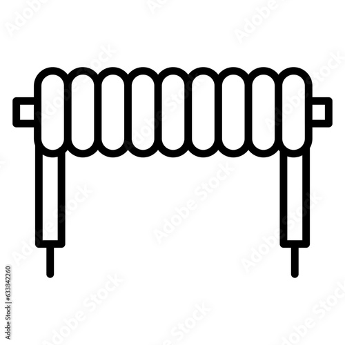 Inductor Line Icon