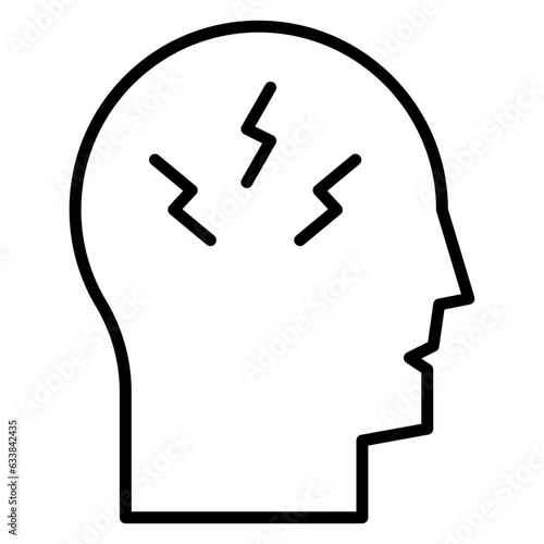 Trauma Line Icon
