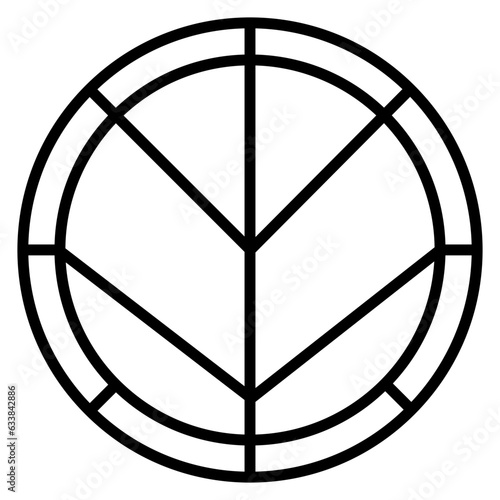Shieldmaiden Line Icon