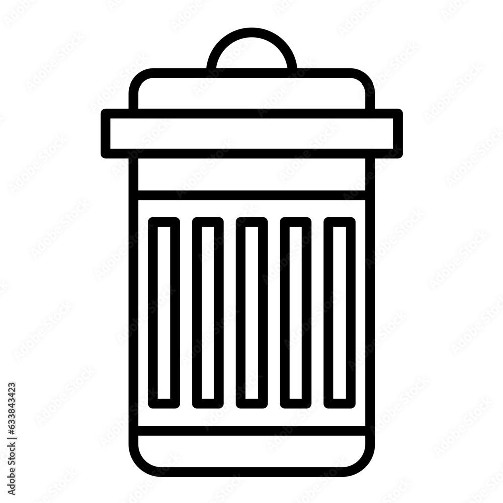Trash Line Icon Trash Line Icon