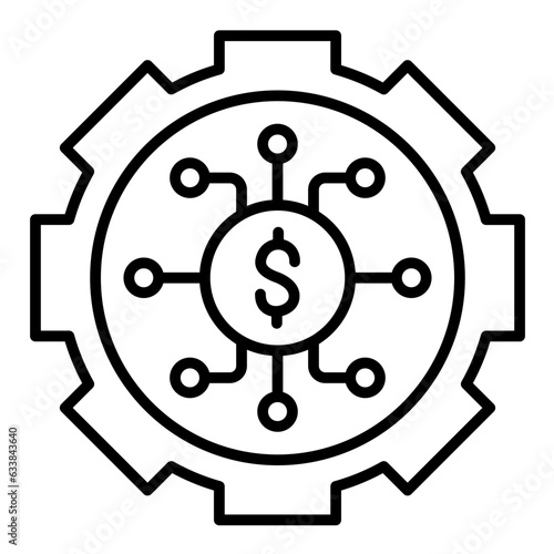 Management Line Icon
