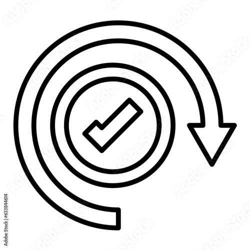 Recovery Line Icon