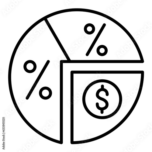 Gross Margin Line Icon