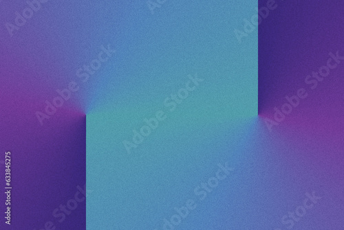 Abstract blue and purple background grainy gradient