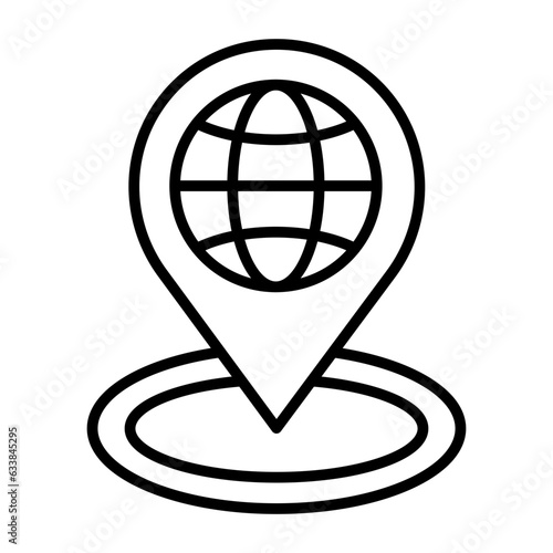 Local Network Line Icon