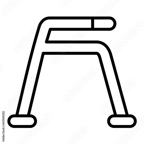 Walker Line Icon