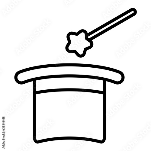 Trick Line Icon