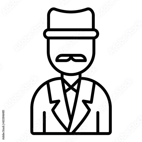 Ringmaster Line Icon