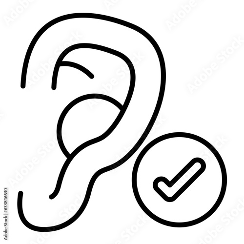 Respiratory Care Line Icon