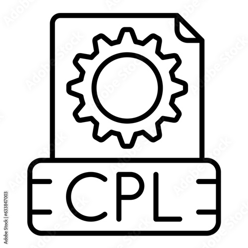 Cpl Line Icon