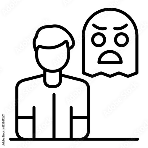 Phobia Line Icon