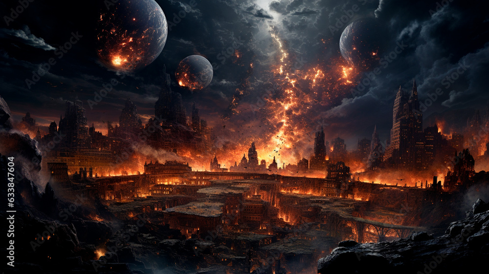 Destruction of planet earth Destruction of planet earth