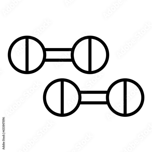 Movement Fitness Line Icon