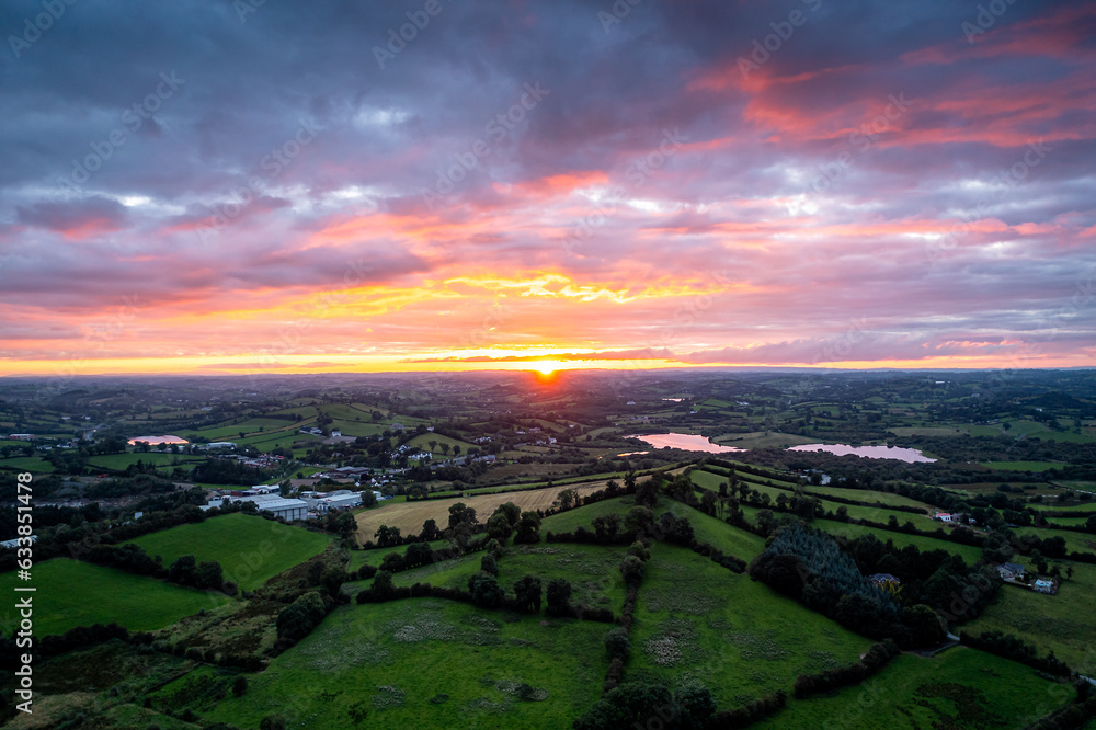 Irish countryside, Castleblayney, County Monaghan, Ireland 