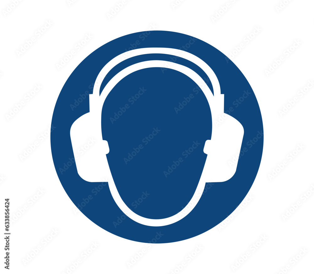 Wear Ear Protection Symbol
