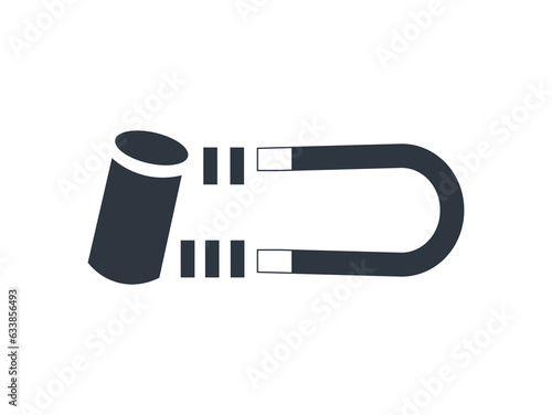 Isolated and Monochromatic Steel Symbol
