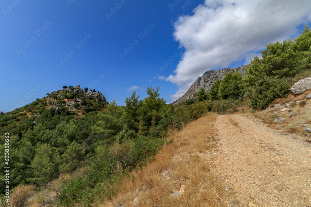 Hiking in the mountains mountain trails Biokovo Mountains
Hiking in the mountains mountain trails Biokovo Mountains