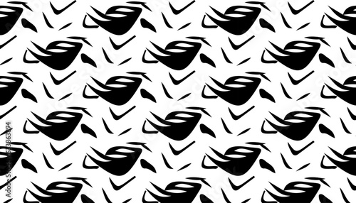 seamless pattern with cups