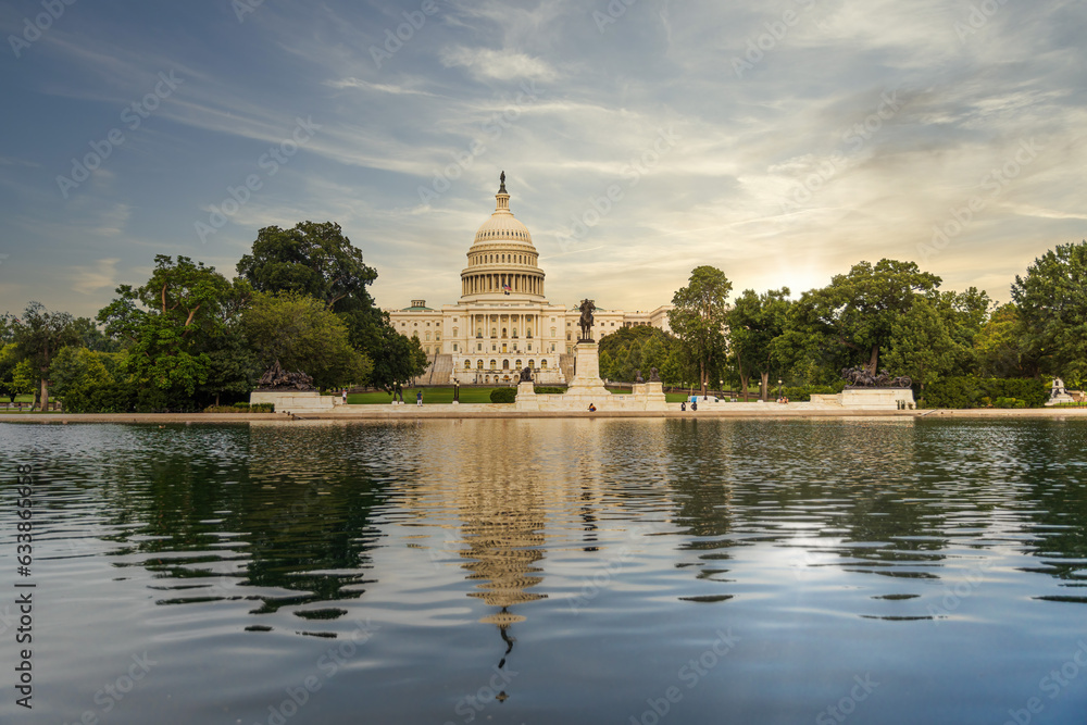 Obraz premium Capitol Building in Washington DC., USA