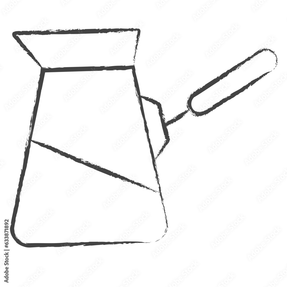 Fototapeta premium Hand drawn Beverage Jar illustration icon