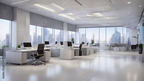 the modern office interior design