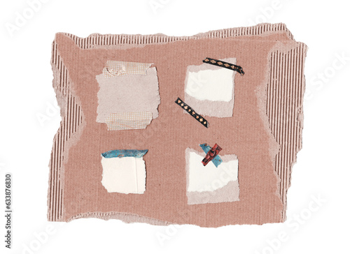 cute sticky notes made with cardboard