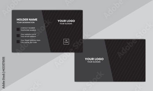 Corporate Business card design for personal identity