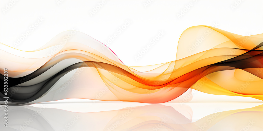 abstrakter Hintergrund mit orangenen Wellenlinien abstrakter Hintergrund mit orangenen Wellenlinien