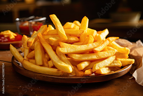 French fries close-up