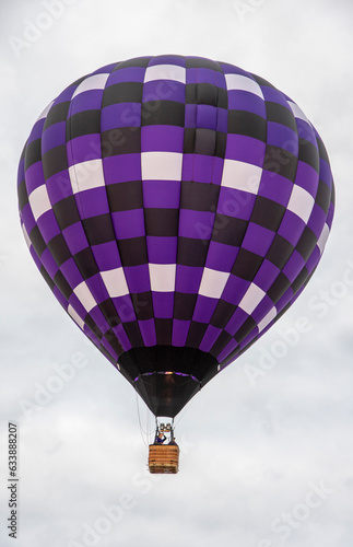 Hot Air Balloon Festival with colorful balloons