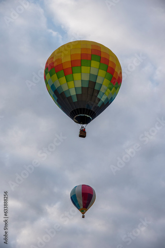 Hot Air Balloon Festival with colorful balloons © gerckens.photo