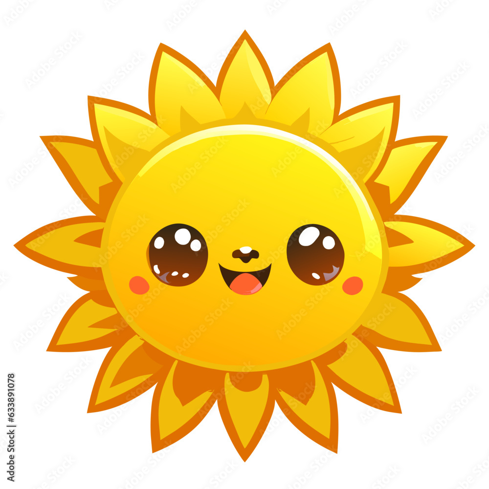 a cute sun