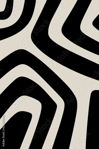 Assorted Simple Minimalist Modern Abstract Shape Wall Art Poster Background 