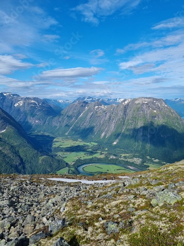 Norwegia lofoty fiordy góry morze i jeziora © Damian