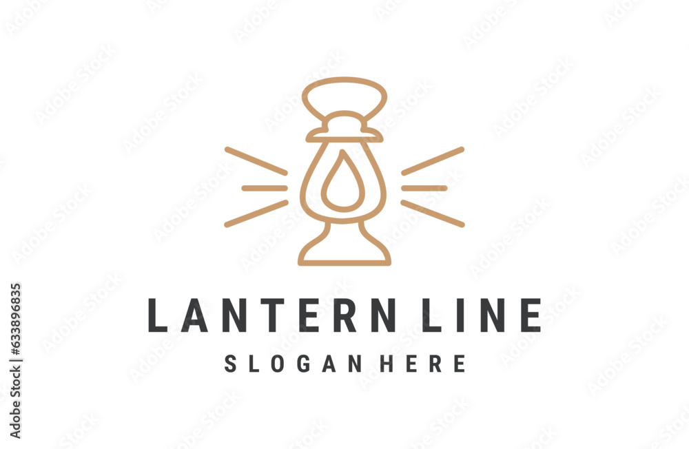 lantern logo icon vector template on white background lantern logo icon vector template on white background