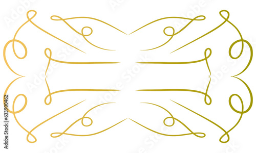 Elegant royal frame luxury ornamnet