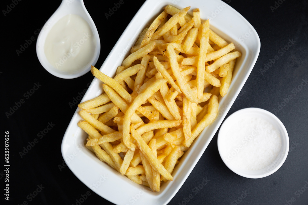 Peixe Empanado com Batatas frita