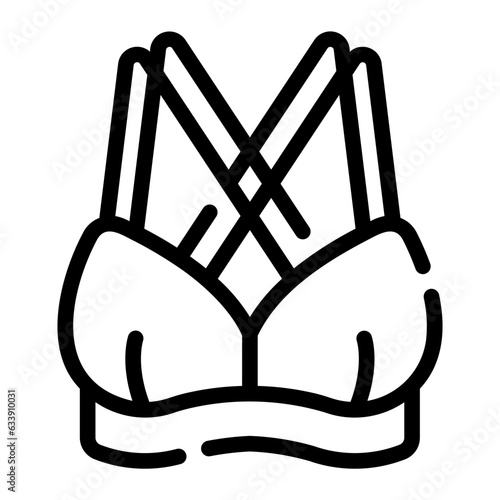 bra Line Icon