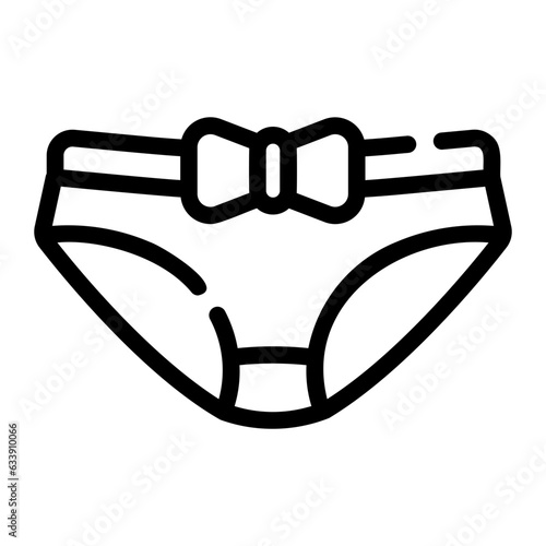 underware Line Icon